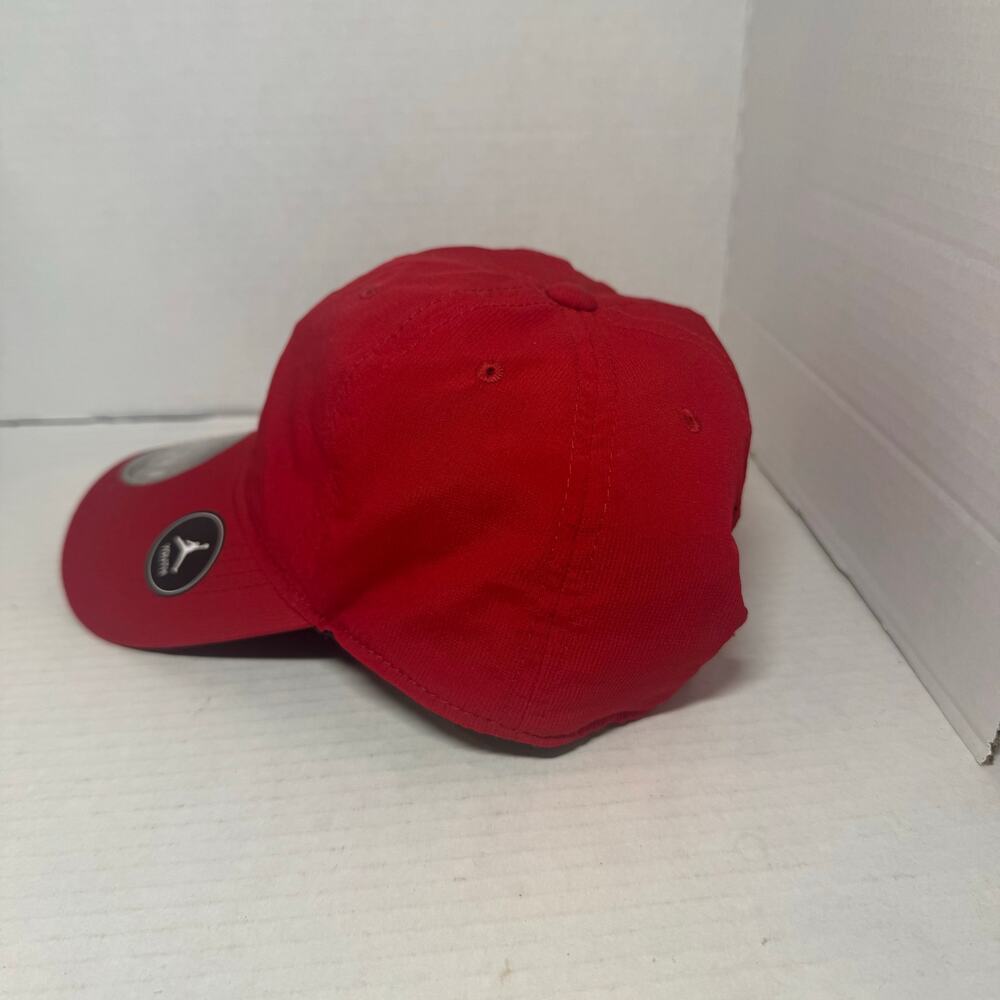 Michael Jordan Youth Hat Adjustable Snapback Red Black Embroidered Jumpman Logo - Picture 7 of 11